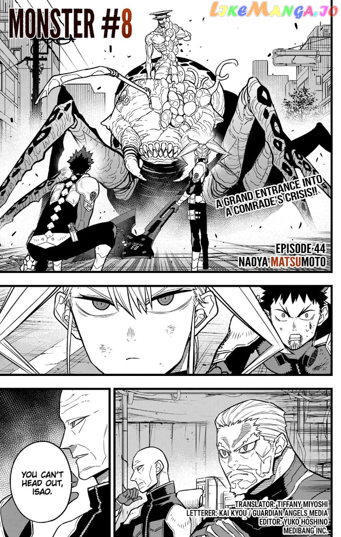 Kaiju No. 8 chapter 44 image 01